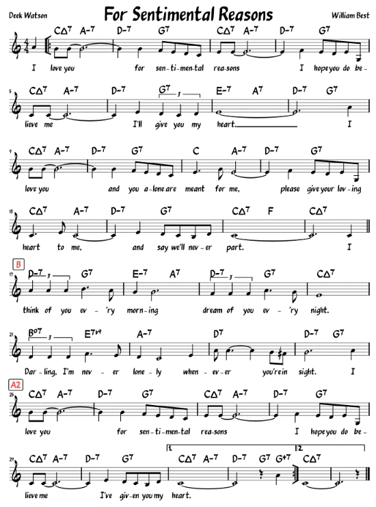 Sheet Music